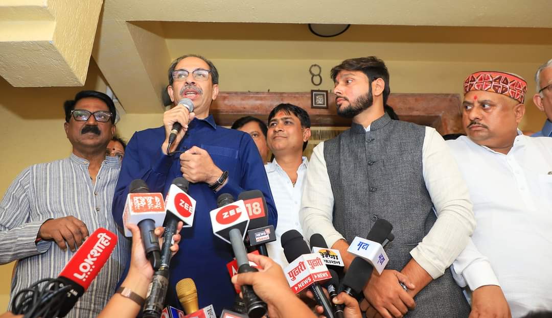 Uddhav Thackeray LIVE | शिवसेना ठाकरे गटात पदाधिकारी, कार्यकर्त्यांचा पक्षप्रवेश...| Shivsena UBT